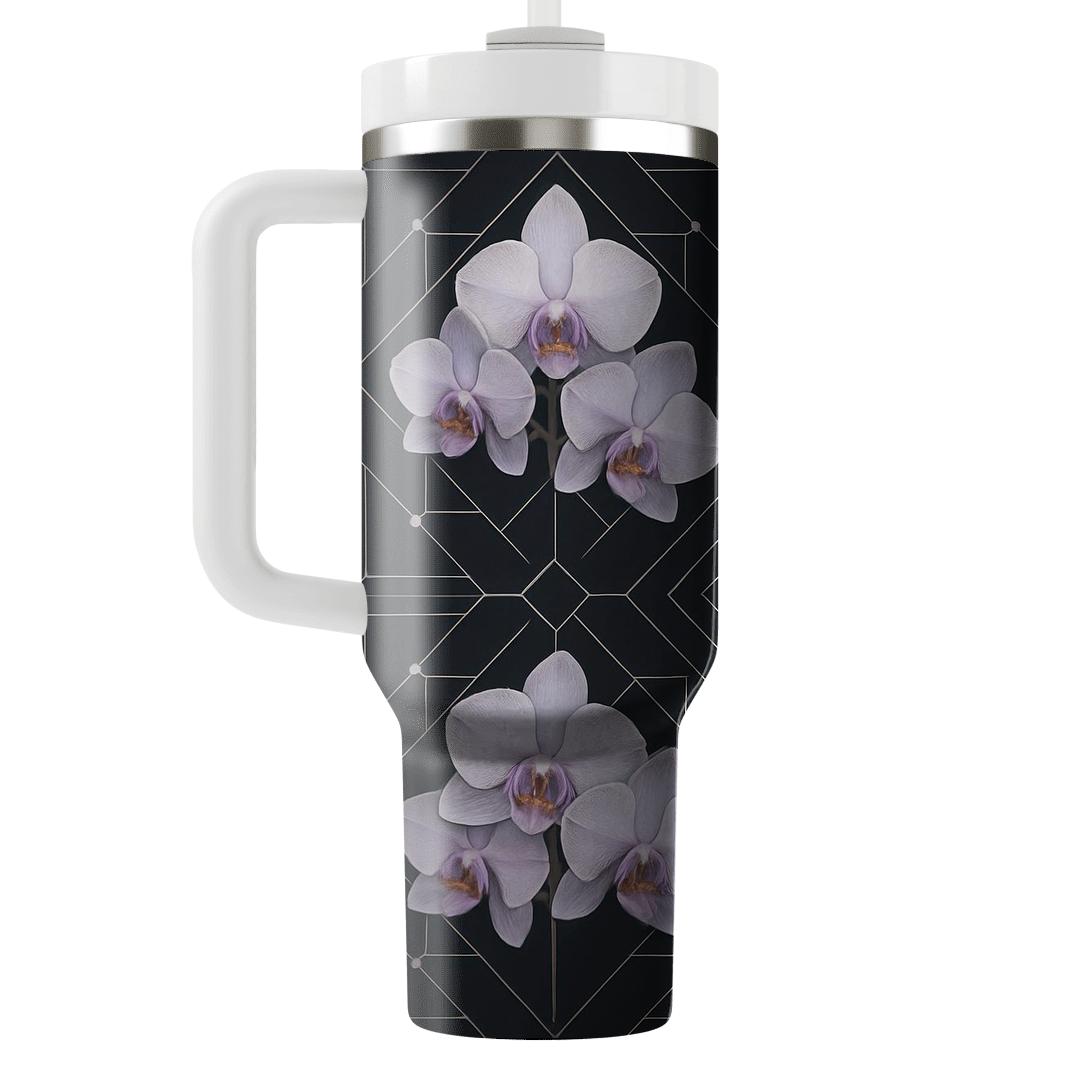 Stellar Orchid Geometry unique tumblers