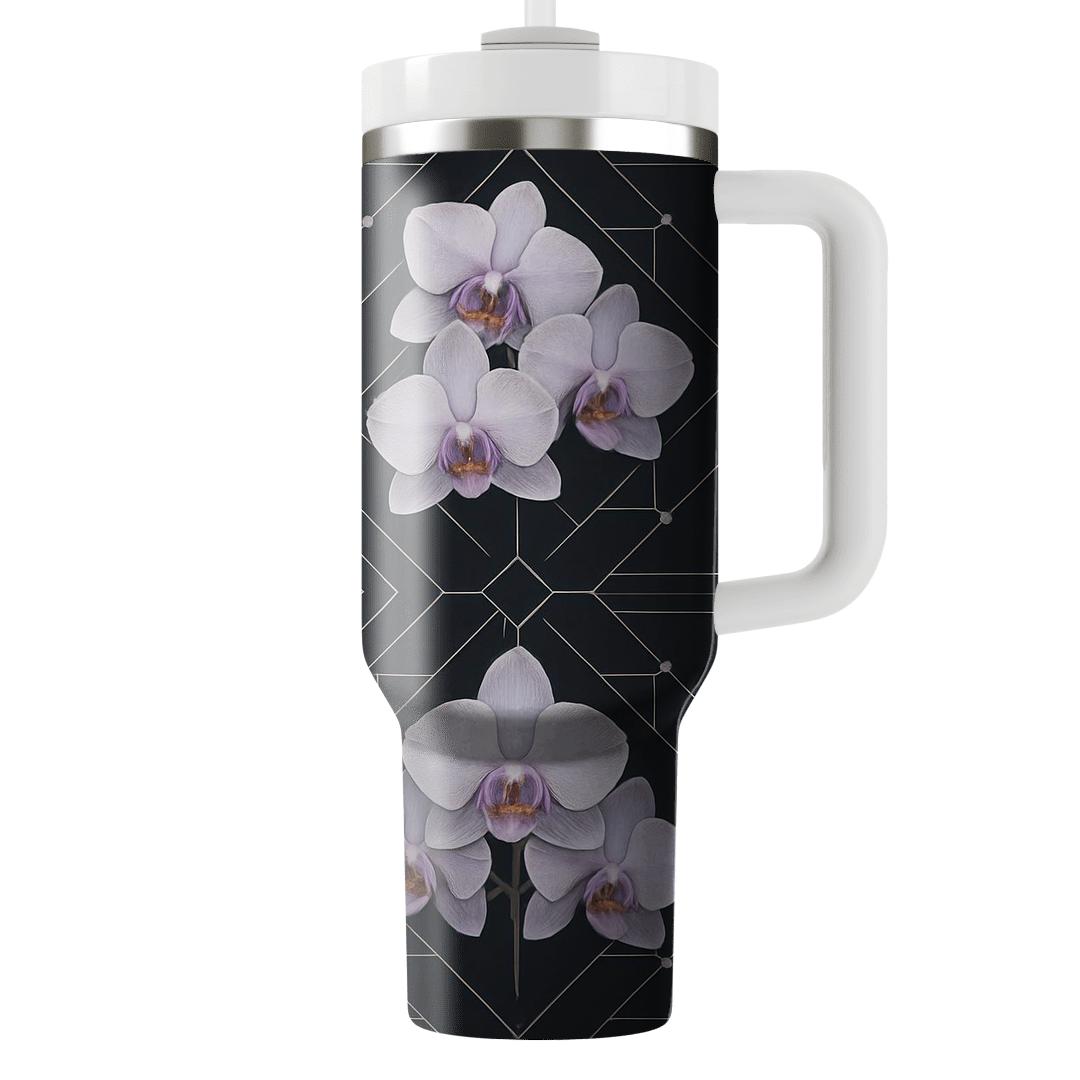Stellar Orchid Geometry unique tumblers