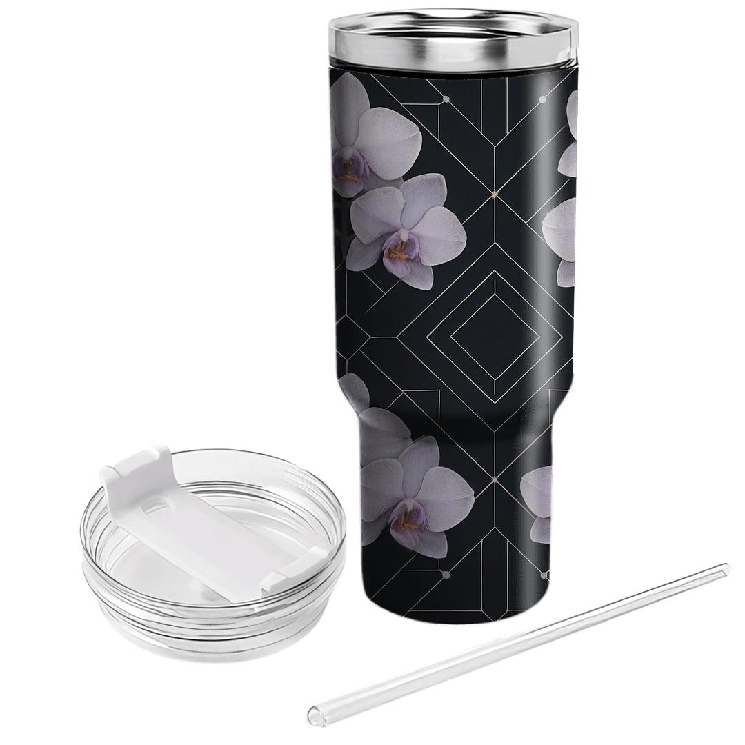 Stellar Orchid Geometry unique tumblers