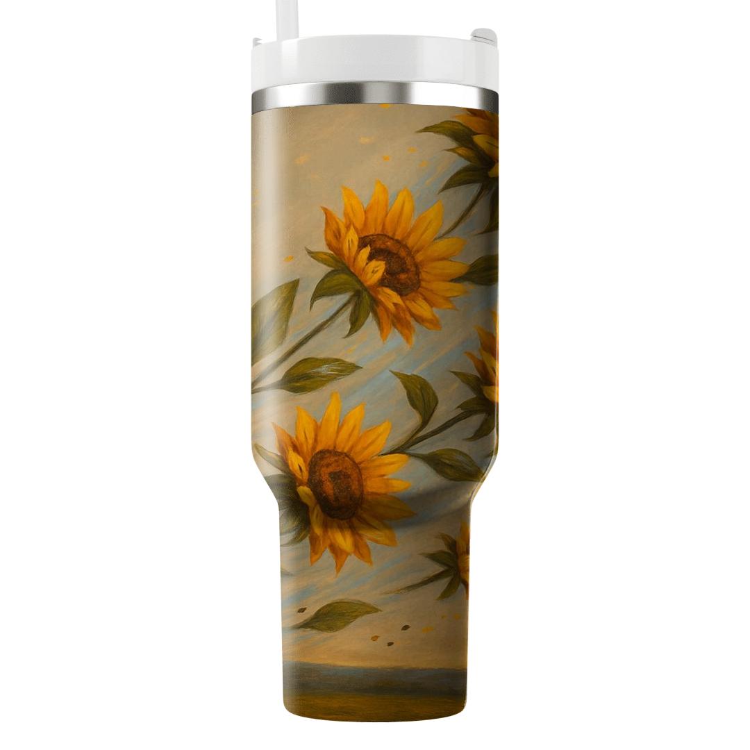 Comet Sunflower Trail travel tumblers