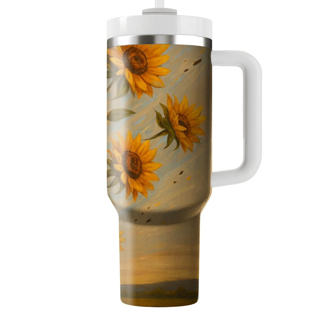 Comet Sunflower Trail travel tumblers
