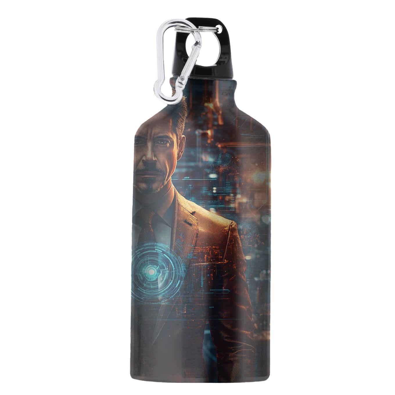 Robert Downey Jr: Iron-Wit Architect Of Stark Industries athletic sports bottles