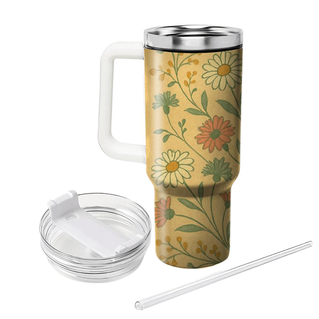 Vintage Meadow Cascade tumblers for gifts