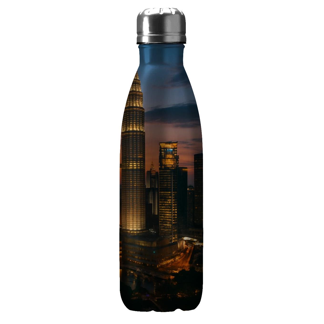Petronas Towers travel water bottles