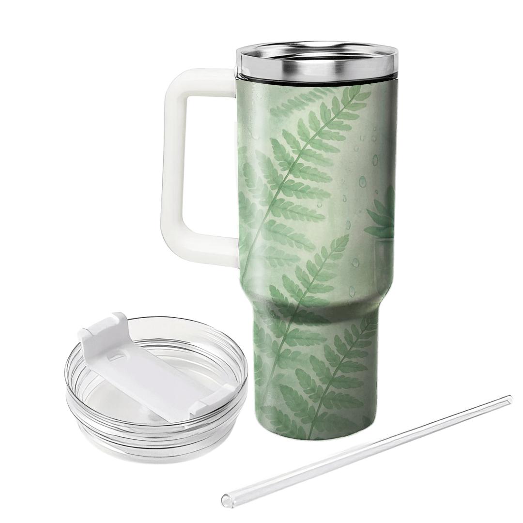 Glasshouse Fern Symphony personalized tumblers