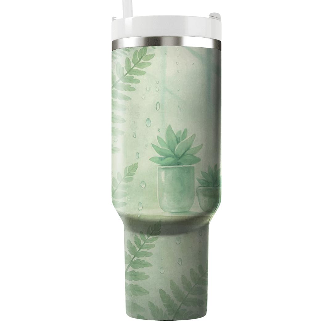 Glasshouse Fern Symphony personalized tumblers