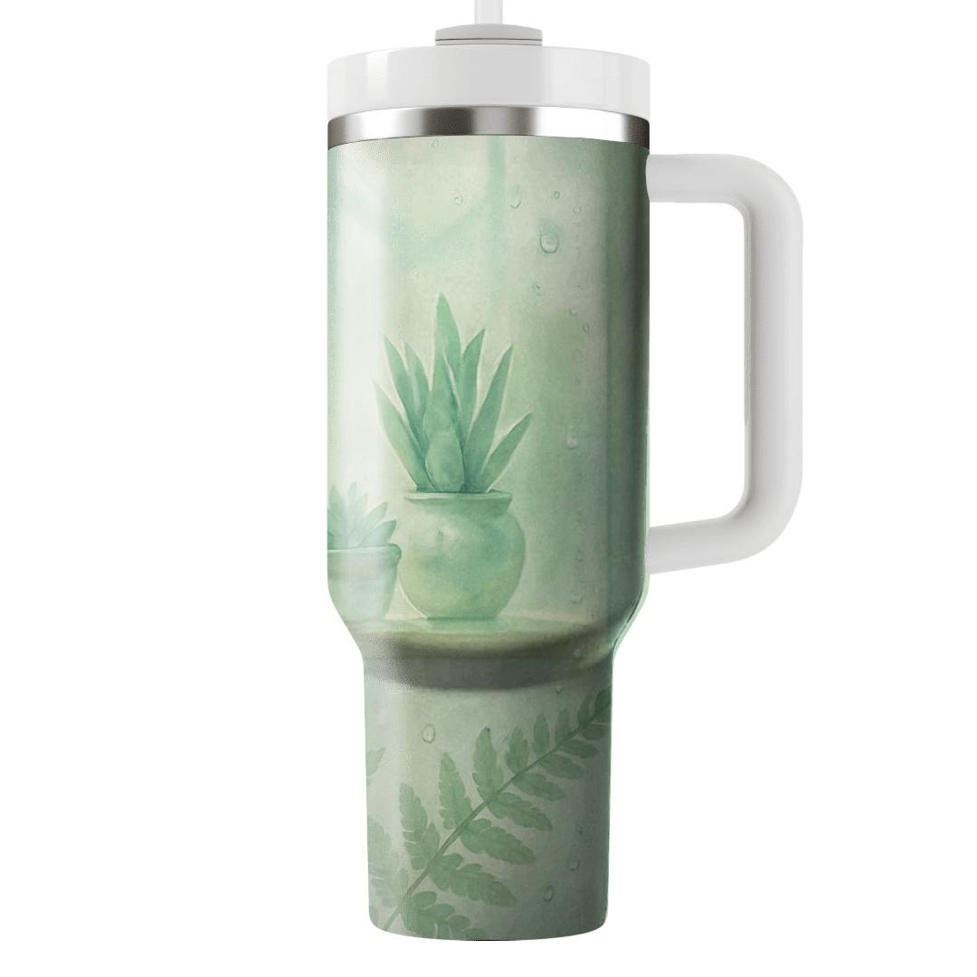 Glasshouse Fern Symphony personalized tumblers