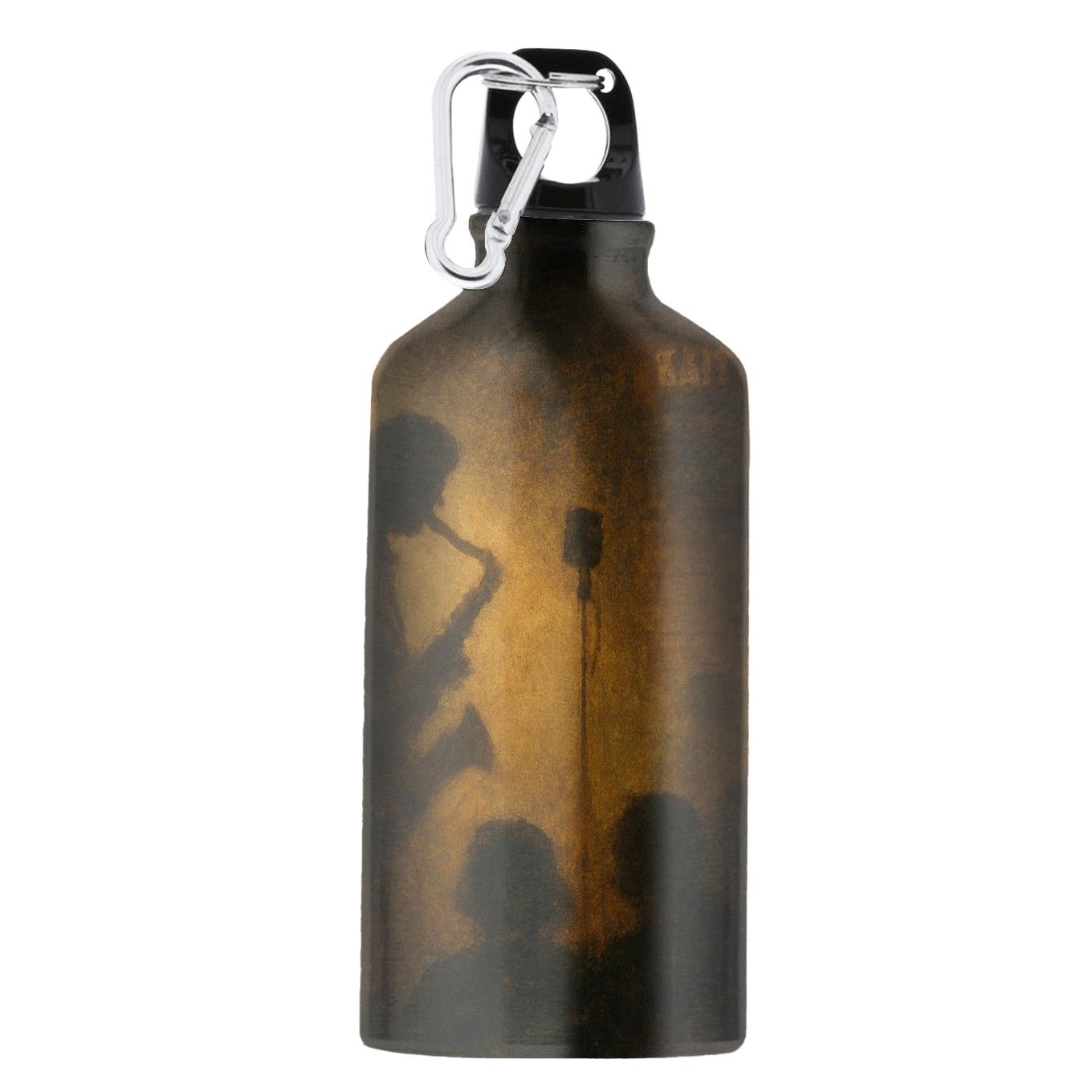 Midnight Jazz Silhouette athletic sports bottles