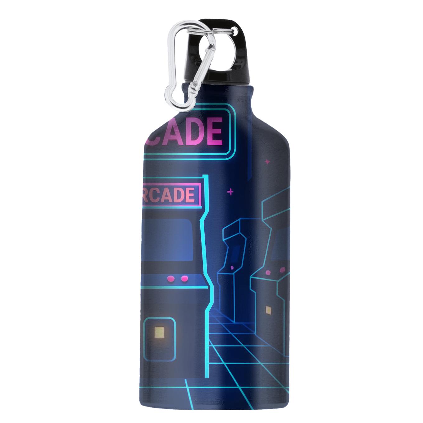 Neon Grid Arcade stylish sports bottles