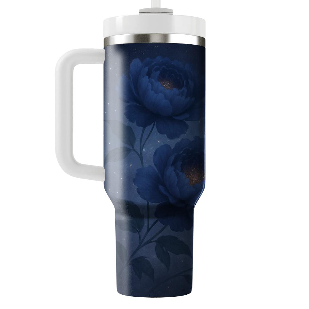 Nebula Peony Tapestry unique tumblers