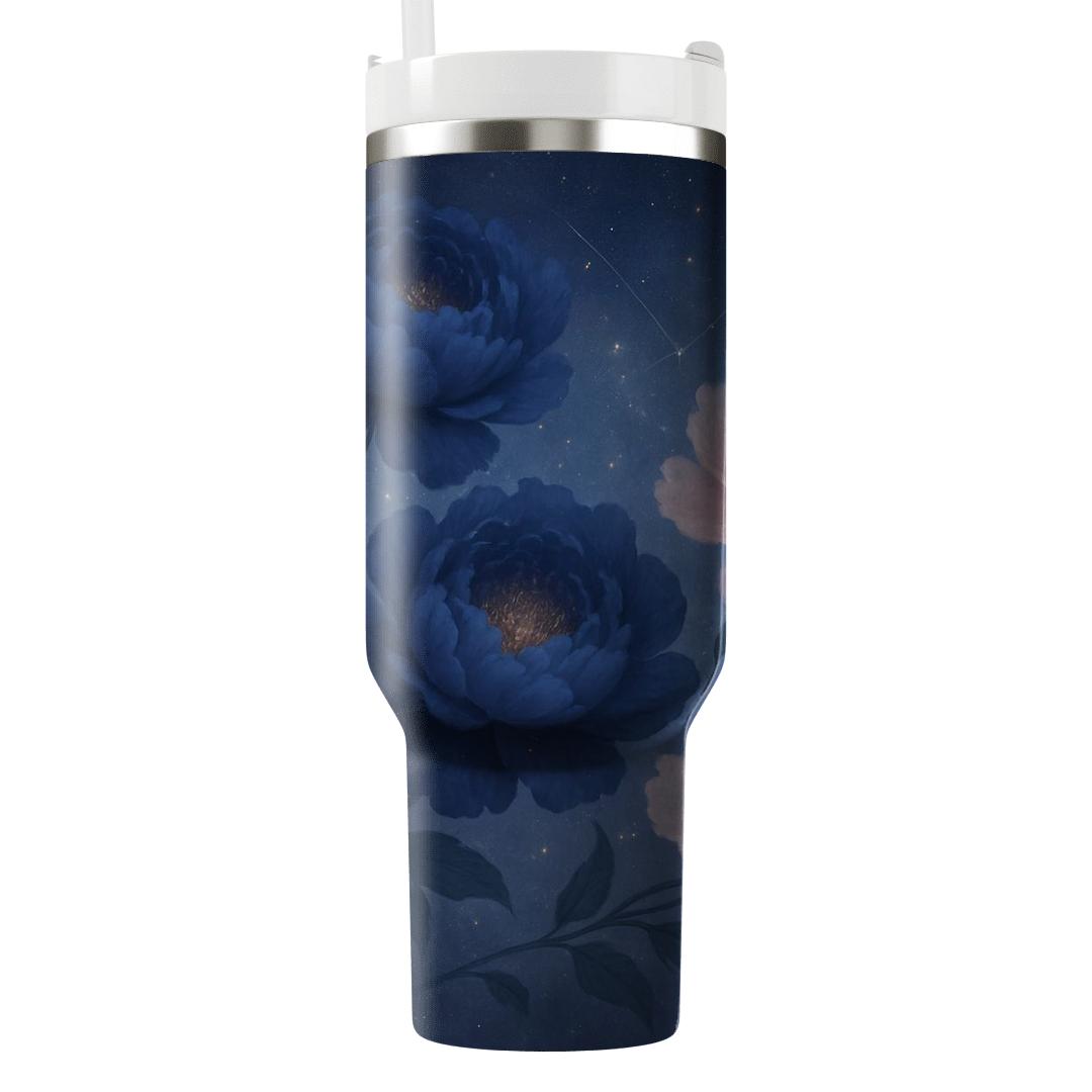 Nebula Peony Tapestry unique tumblers