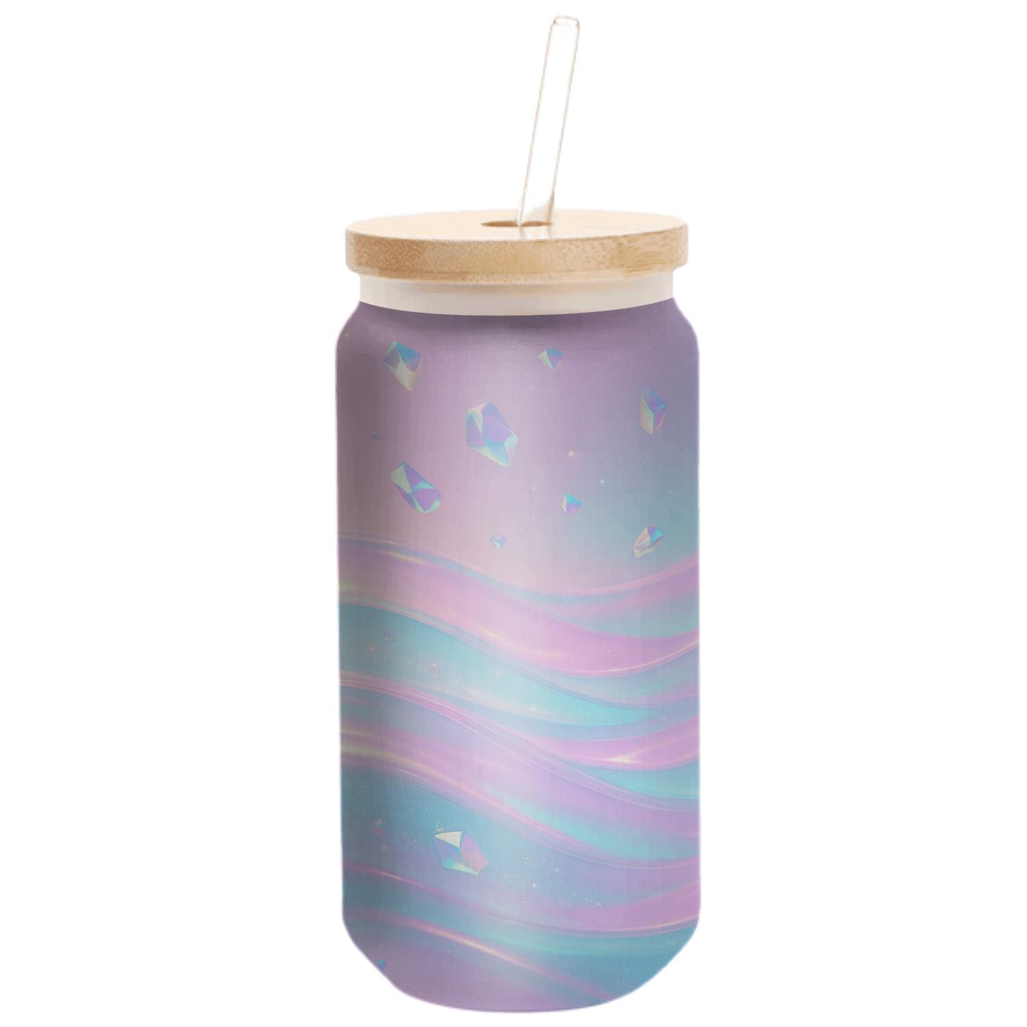 Iridescent Prism Wave glassware drinkware