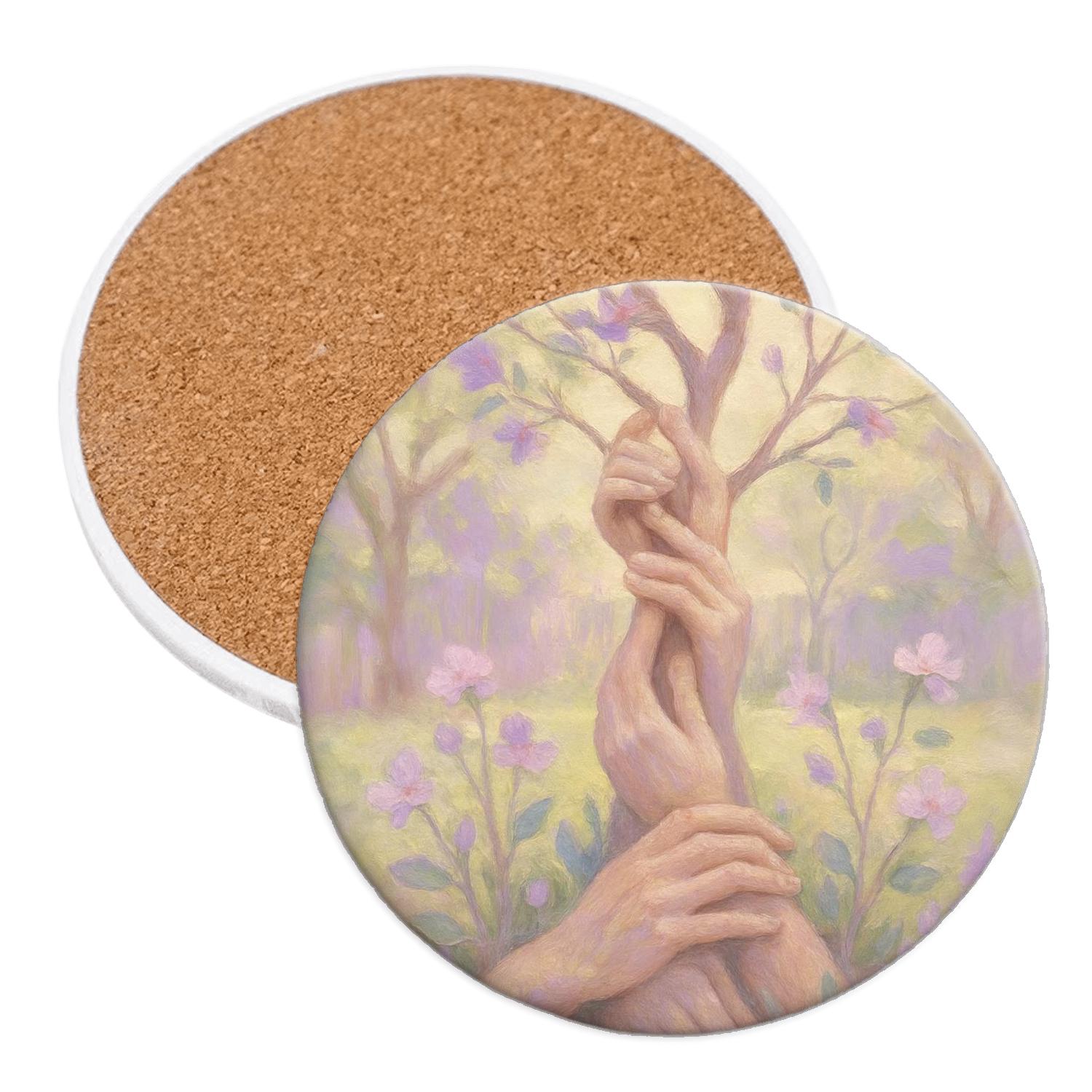 Garden Of Hands A Legacy In Bloom elegant tabletop coasters