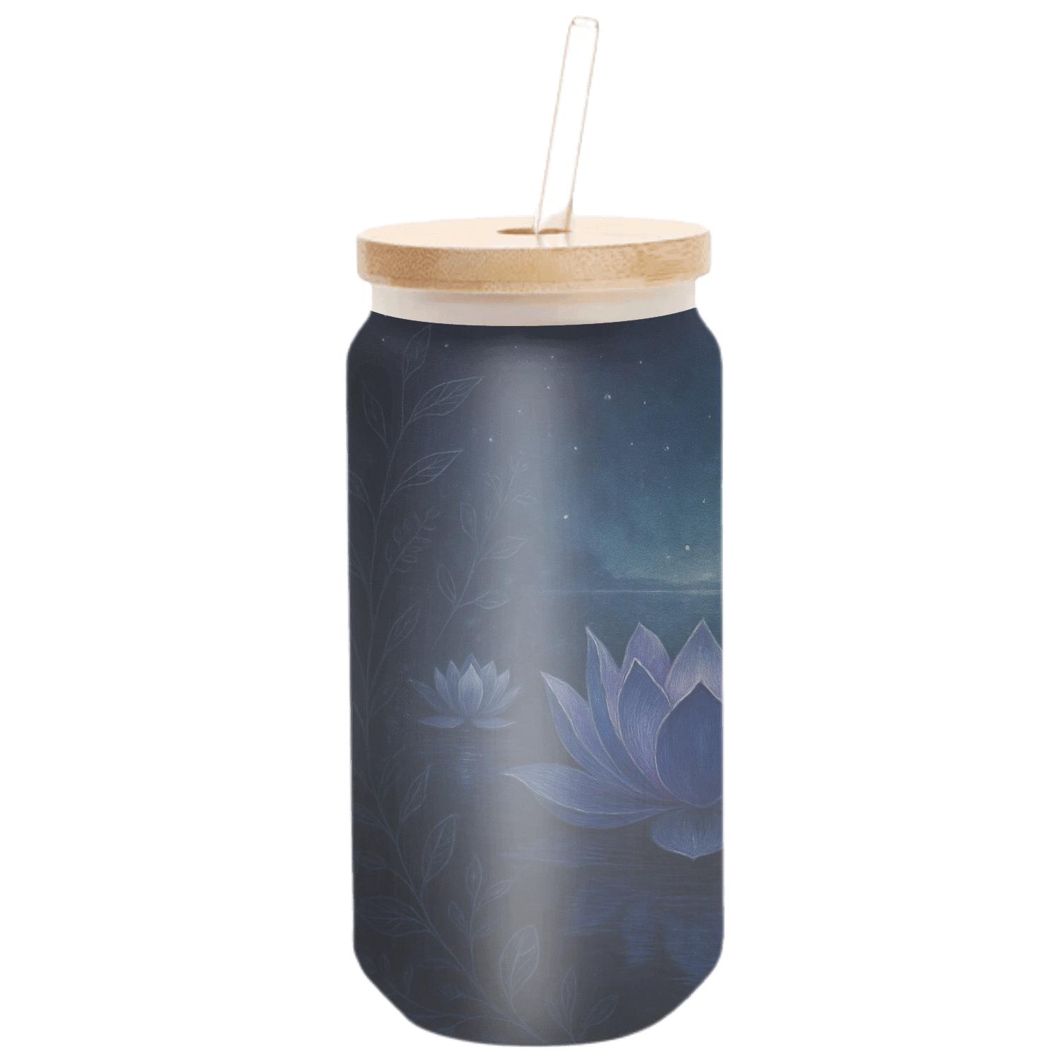 Midnight Lotus Mirage premium crystal drinkware