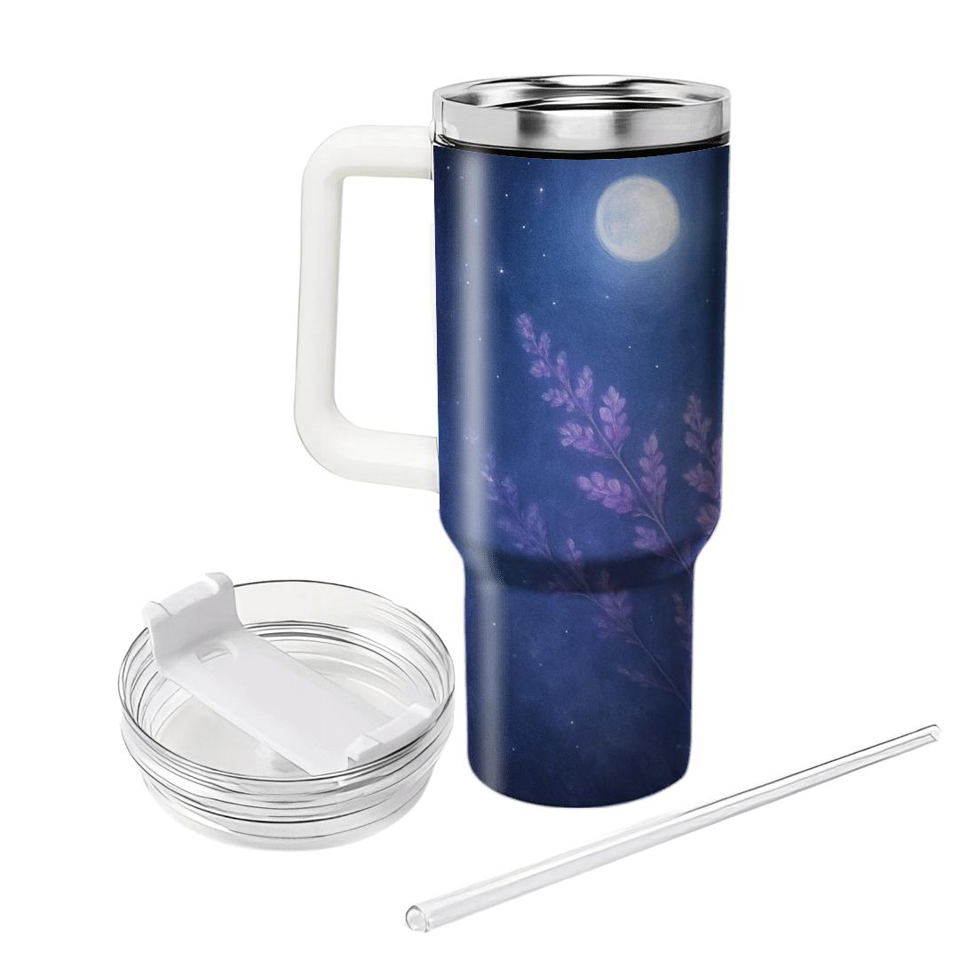 Moonlit Lavender Dream unique tumblers