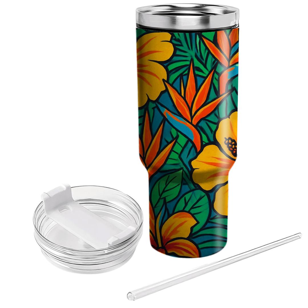 Golden Tropic Fiesta tumblers for gifts