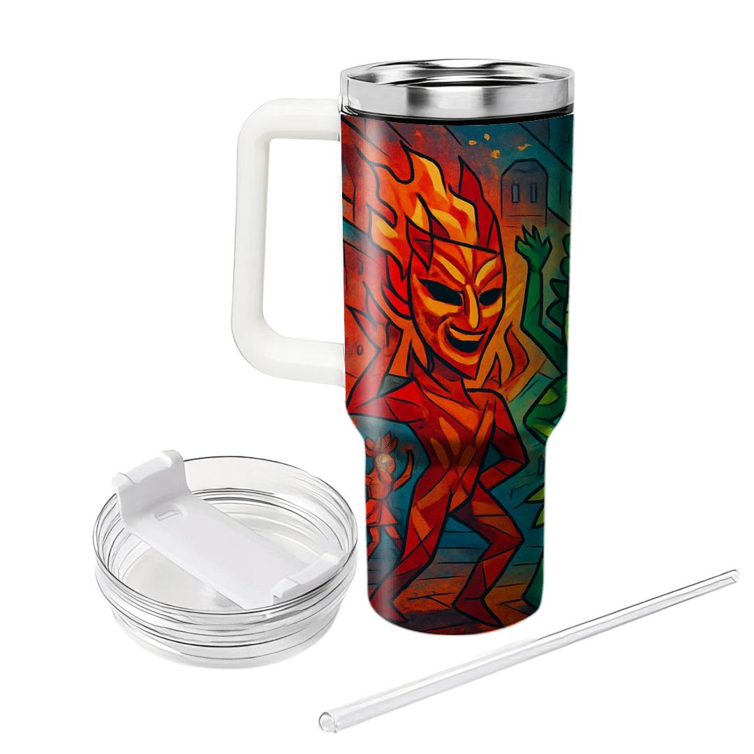 Carnival Of Elemental Rhythms unique tumblers