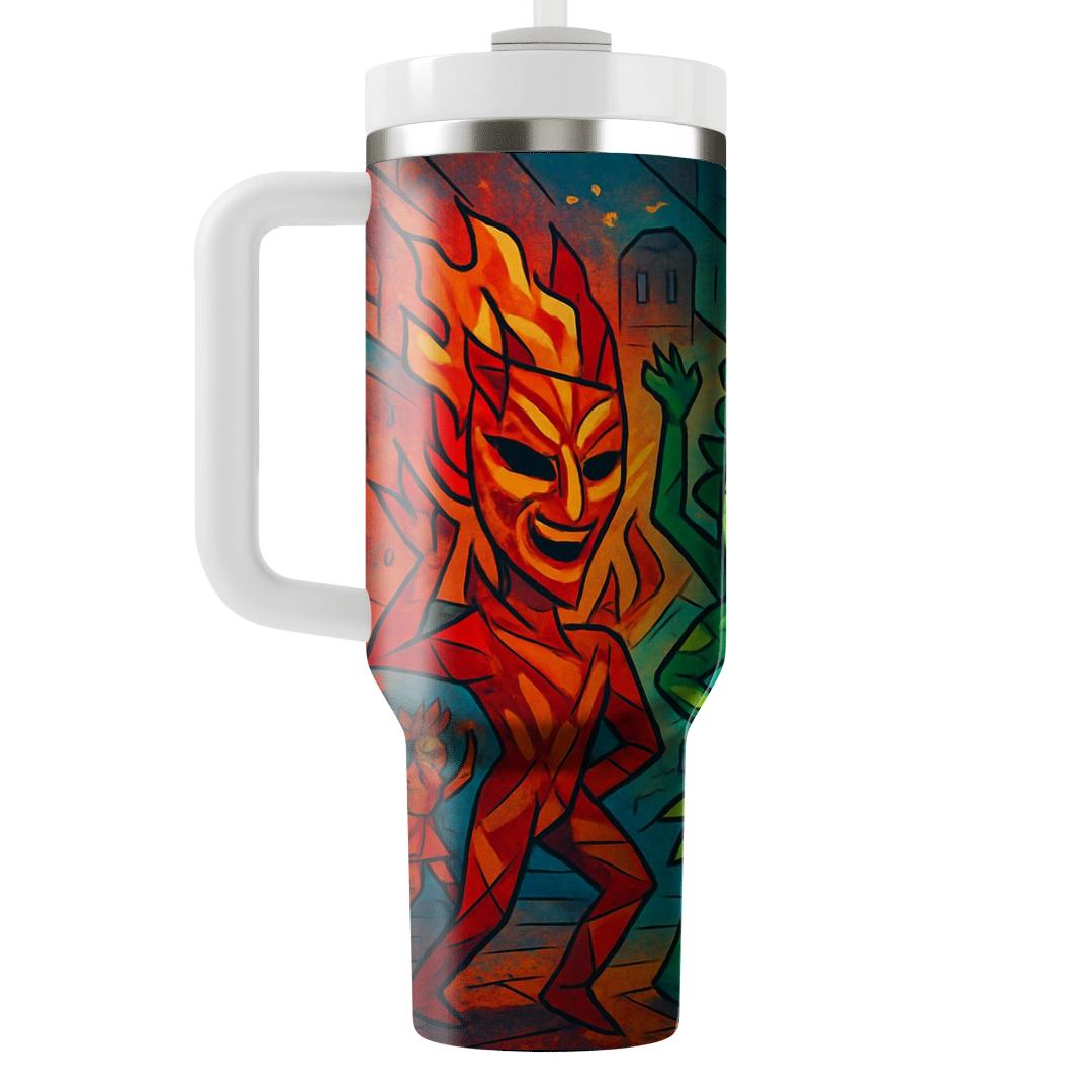 Carnival Of Elemental Rhythms unique tumblers