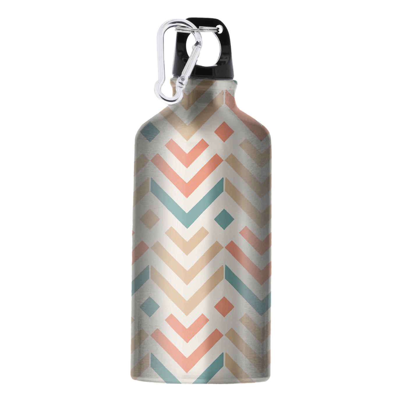 Linear Oasis Chevron insulated sports bottles