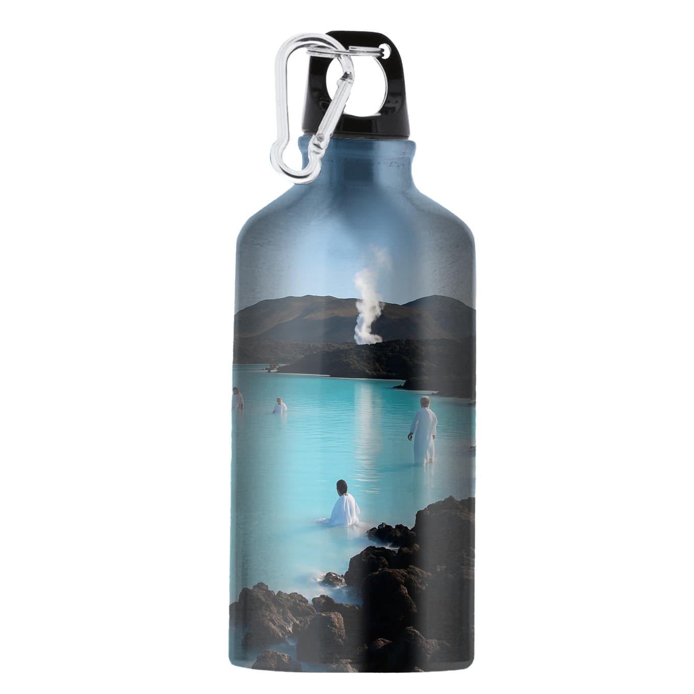 The Blue Lagoon portable sports bottles