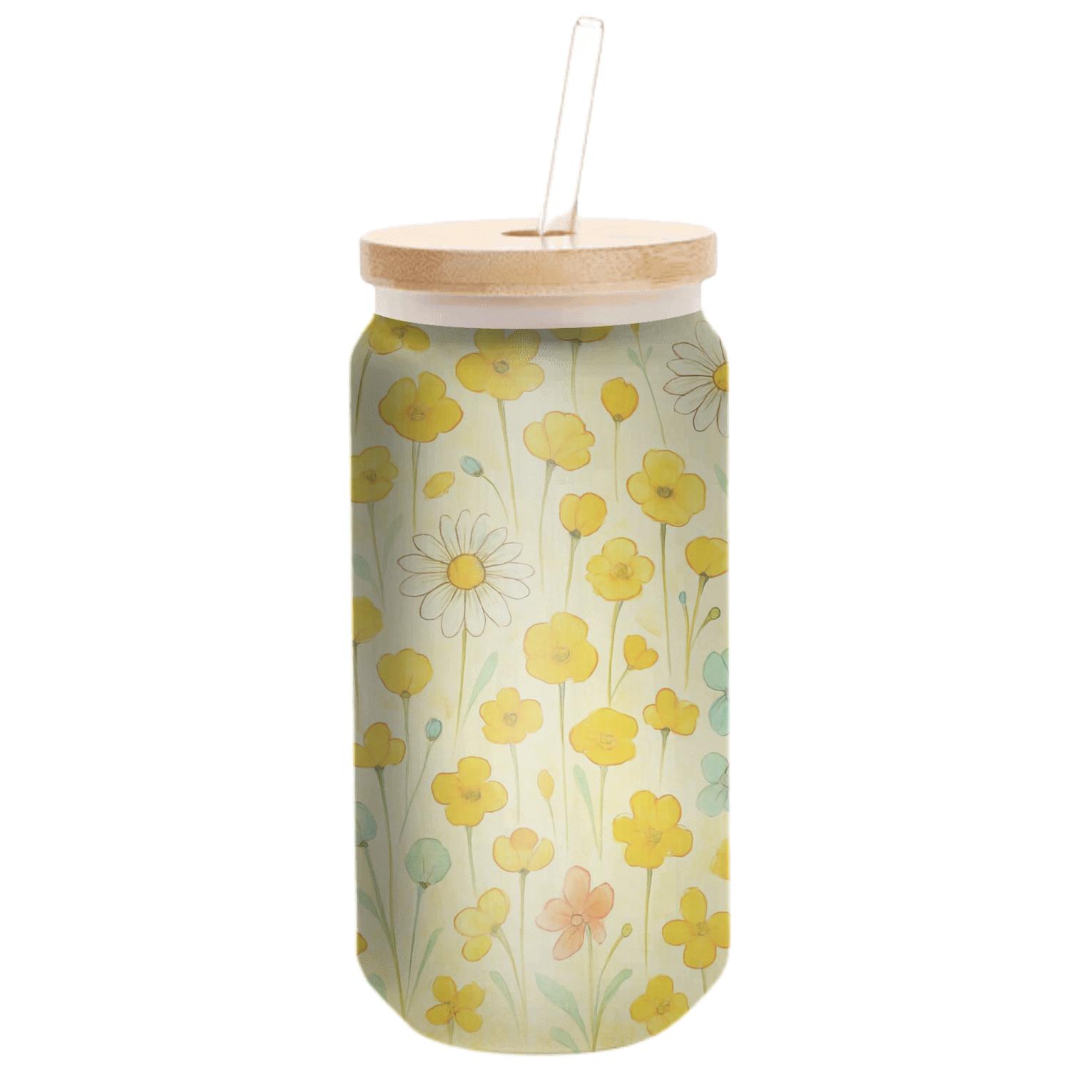 Sunlit Meadow Confluence textured glass