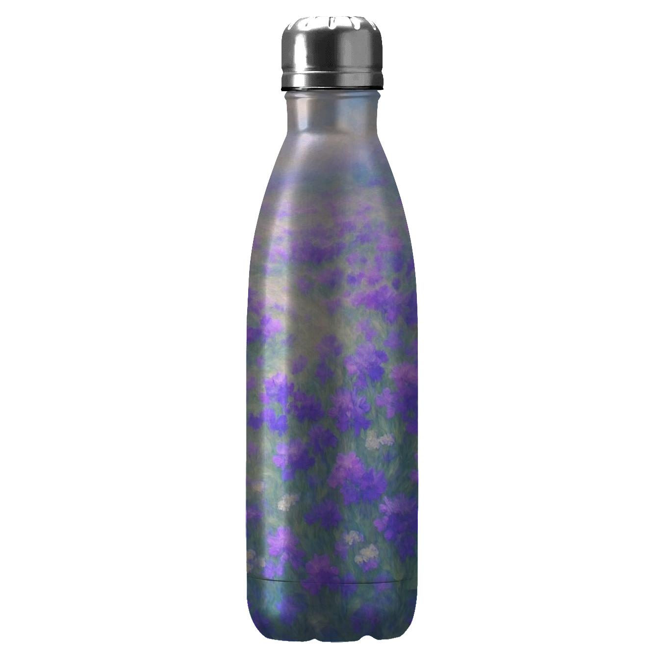 Enchanted Violet Meadow water bottle cups