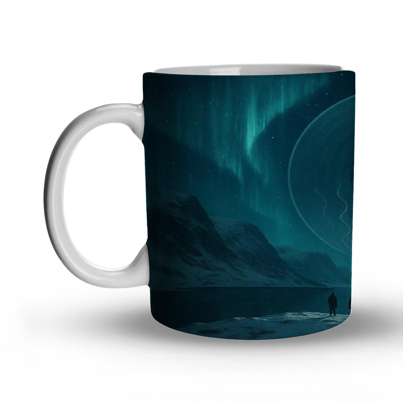 Aurora Vinyl Odyssey travel mugs with handles