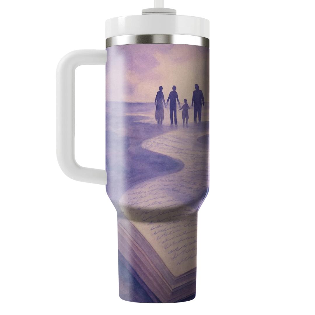 Pages Of Quiet Guidance decorative tumblers