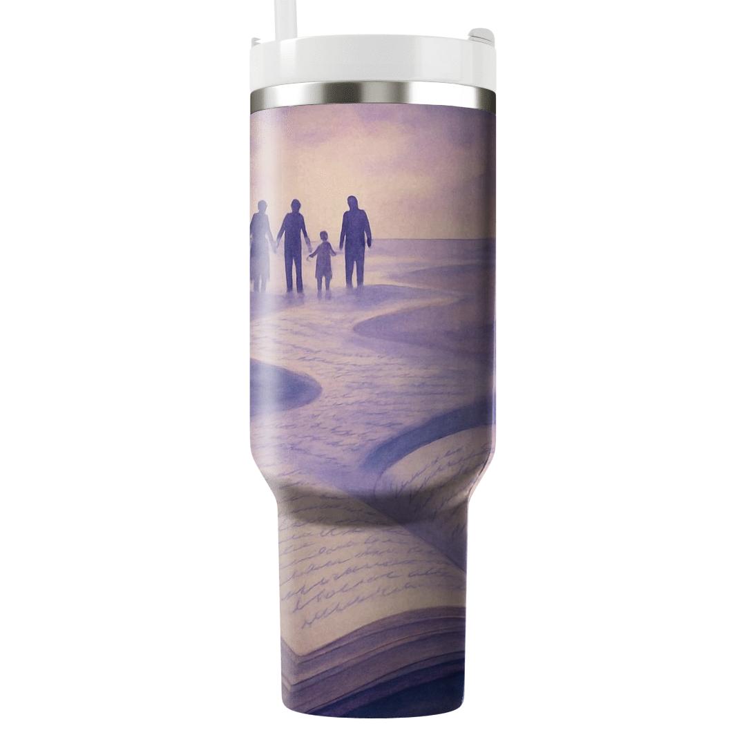 Pages Of Quiet Guidance decorative tumblers