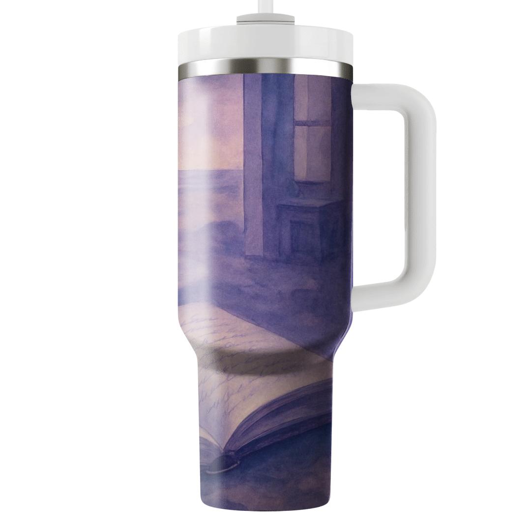 Pages Of Quiet Guidance decorative tumblers