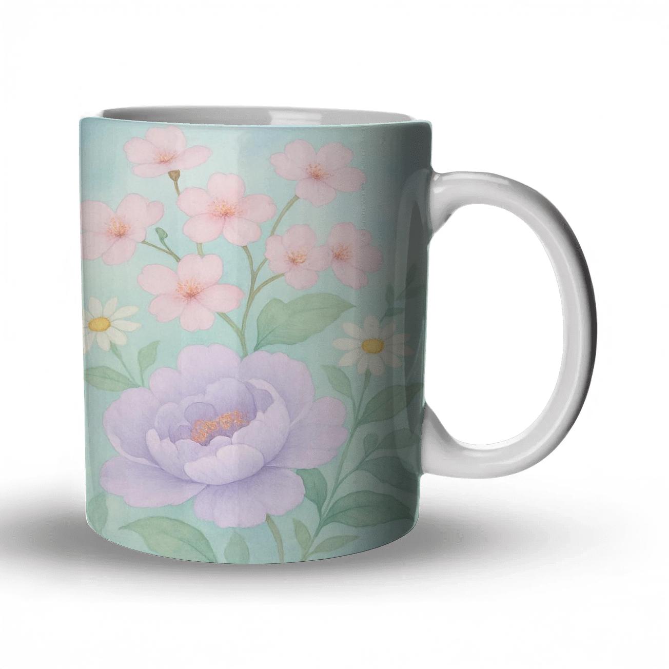 Ethereal Blossom Dream personalized mugs