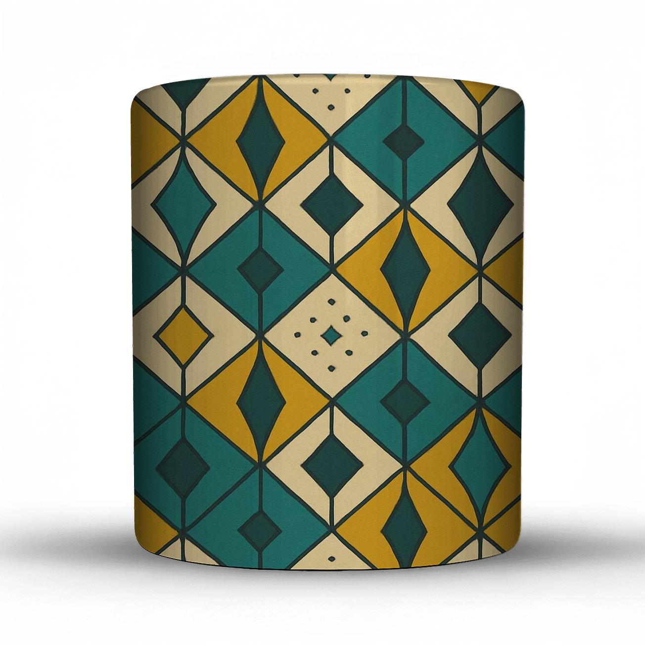 Prism Kite Mosaic personalized mugs