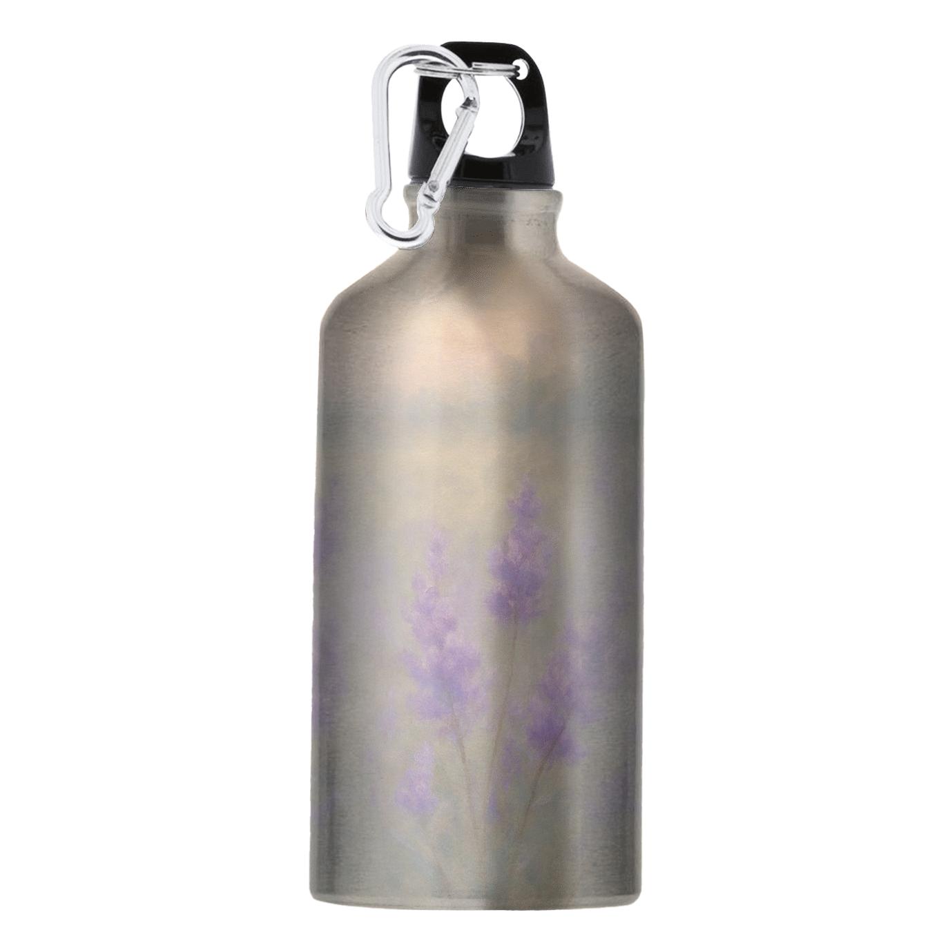 Mystic Lavender Meadow sports bottles with lids