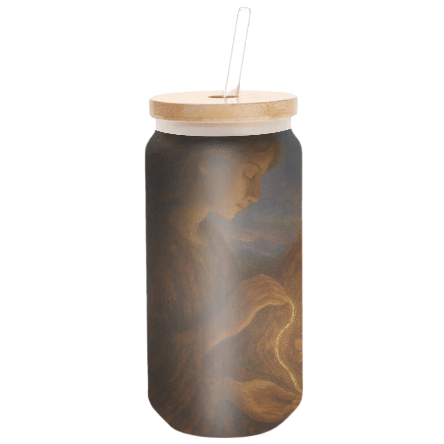 The Eternal Thread: Weaving Love Beyond Time glassware drinkware