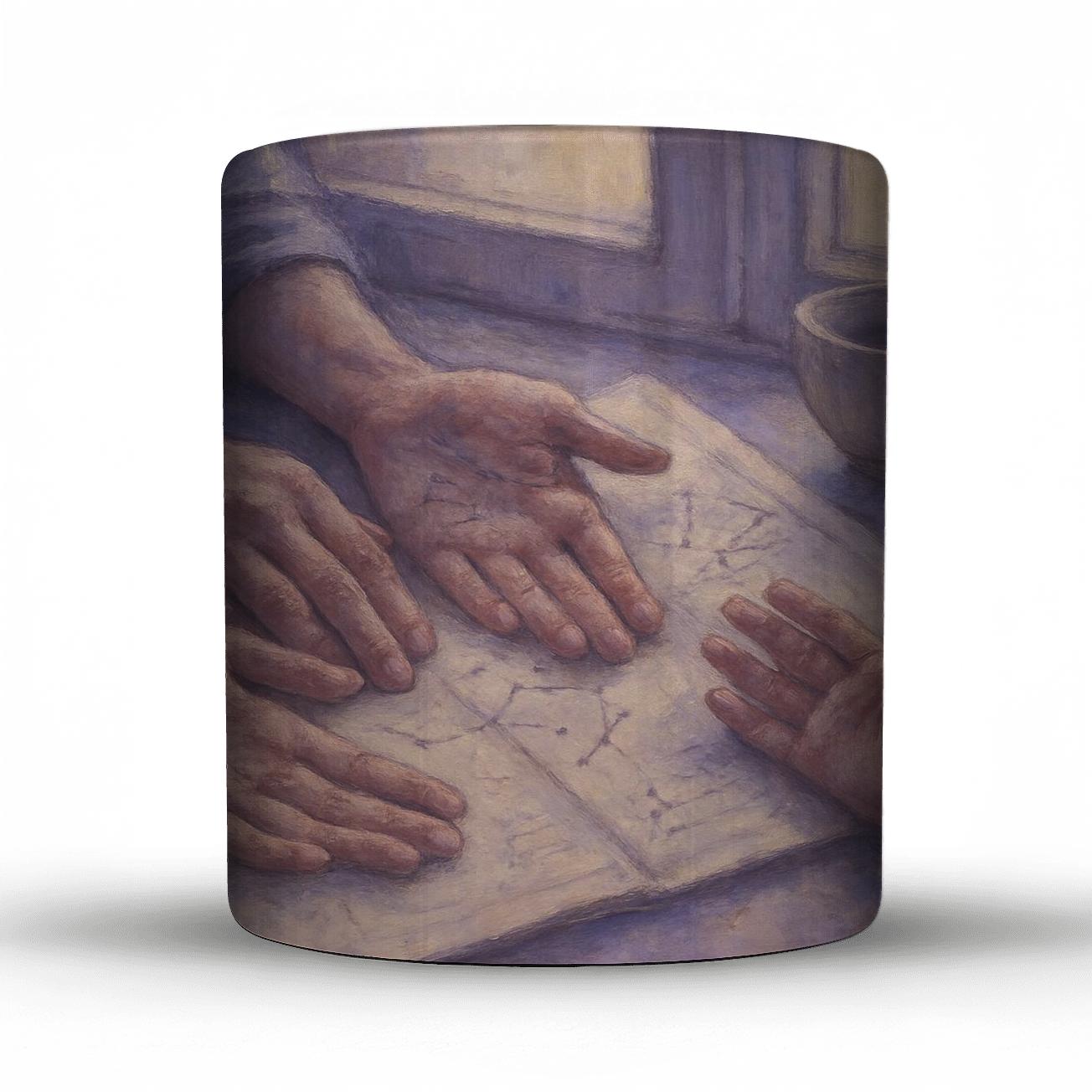 Atlas Of Quiet Courage custom printed mugs