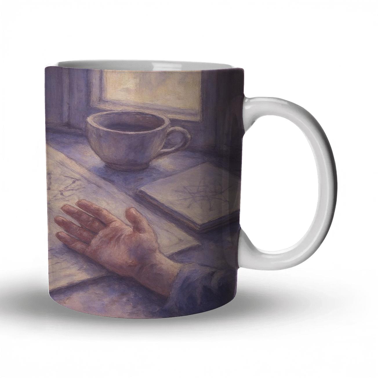 Atlas Of Quiet Courage custom printed mugs