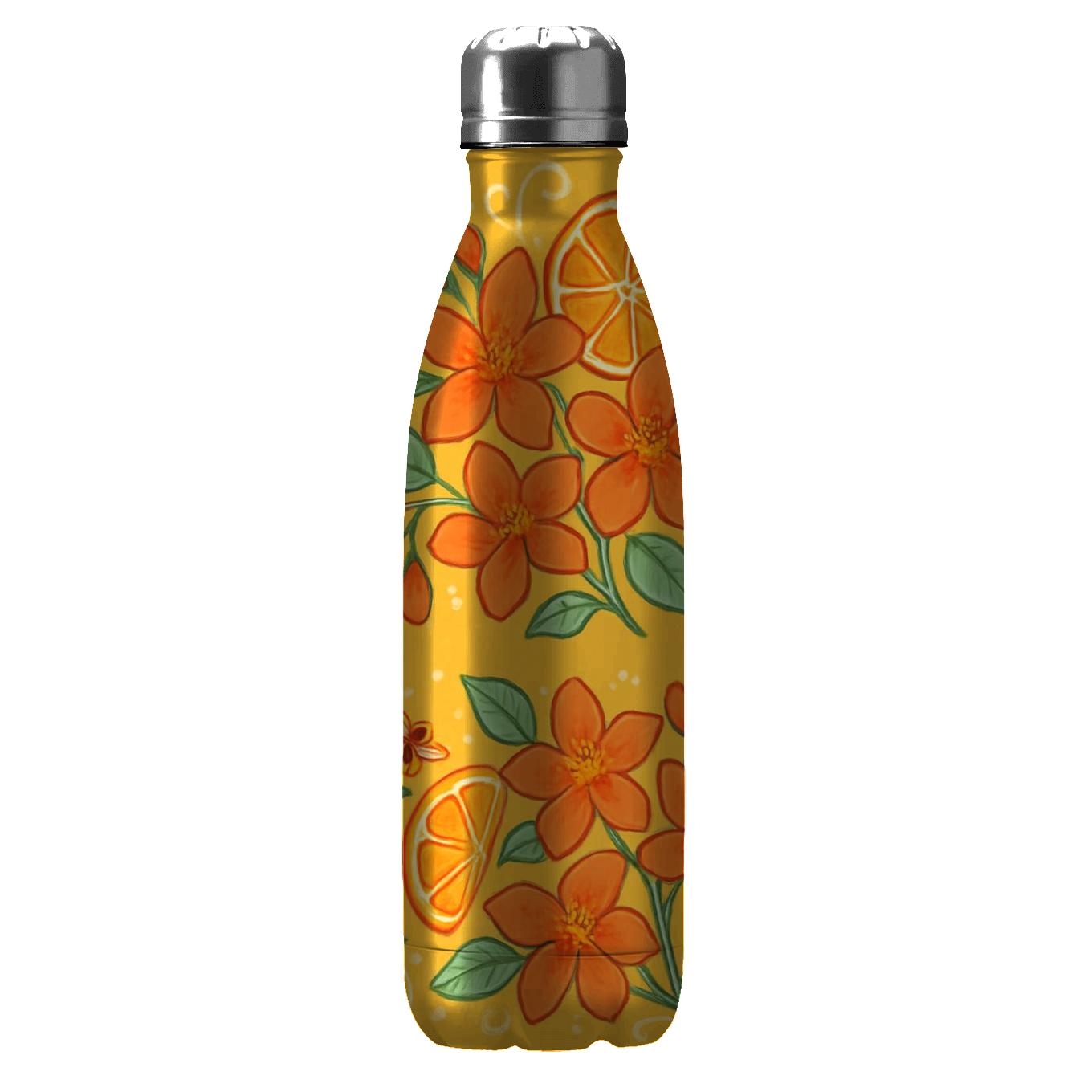 Sunlit Citrus Blossom Trail travel water bottles
