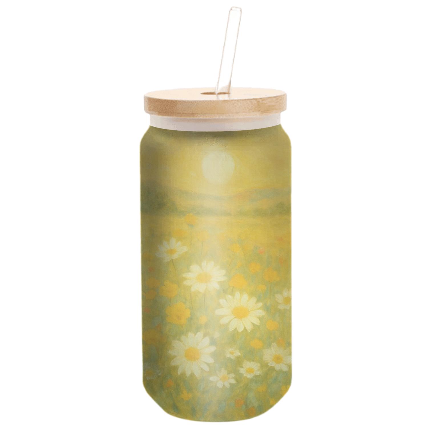 Sunlit Meadow Montage custom engraved glassware