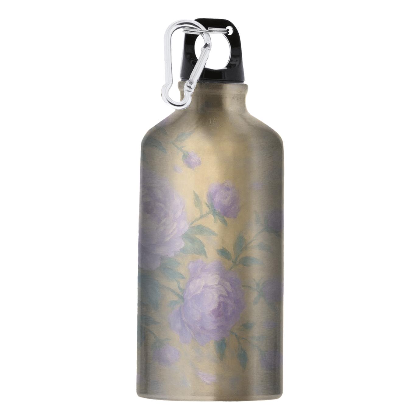 Moonlit Peony Cascade personalized sports bottles