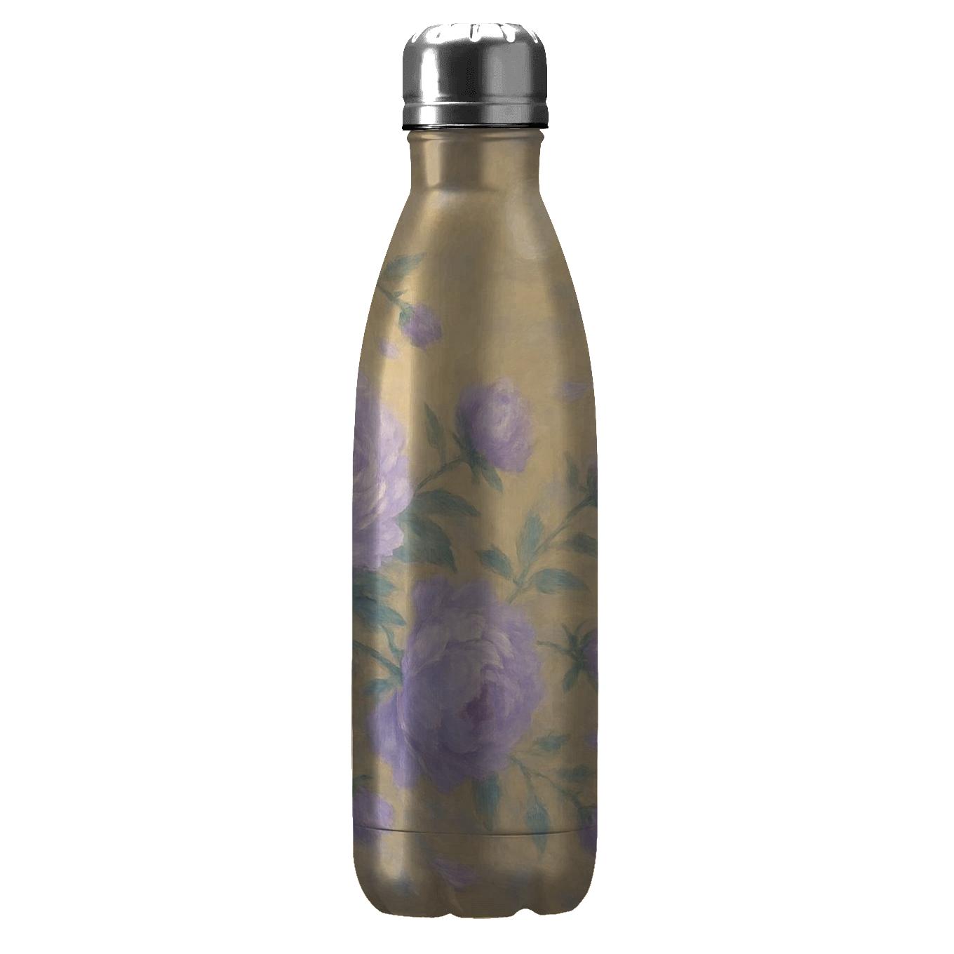 Moonlit Peony Cascade insulated water bottles