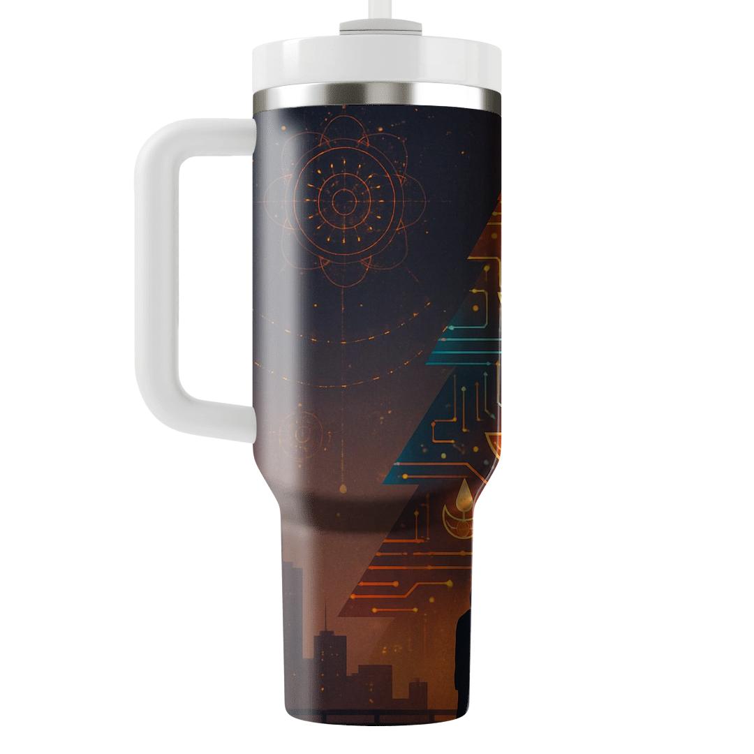 Diwali Circuit Tree decorative tumblers