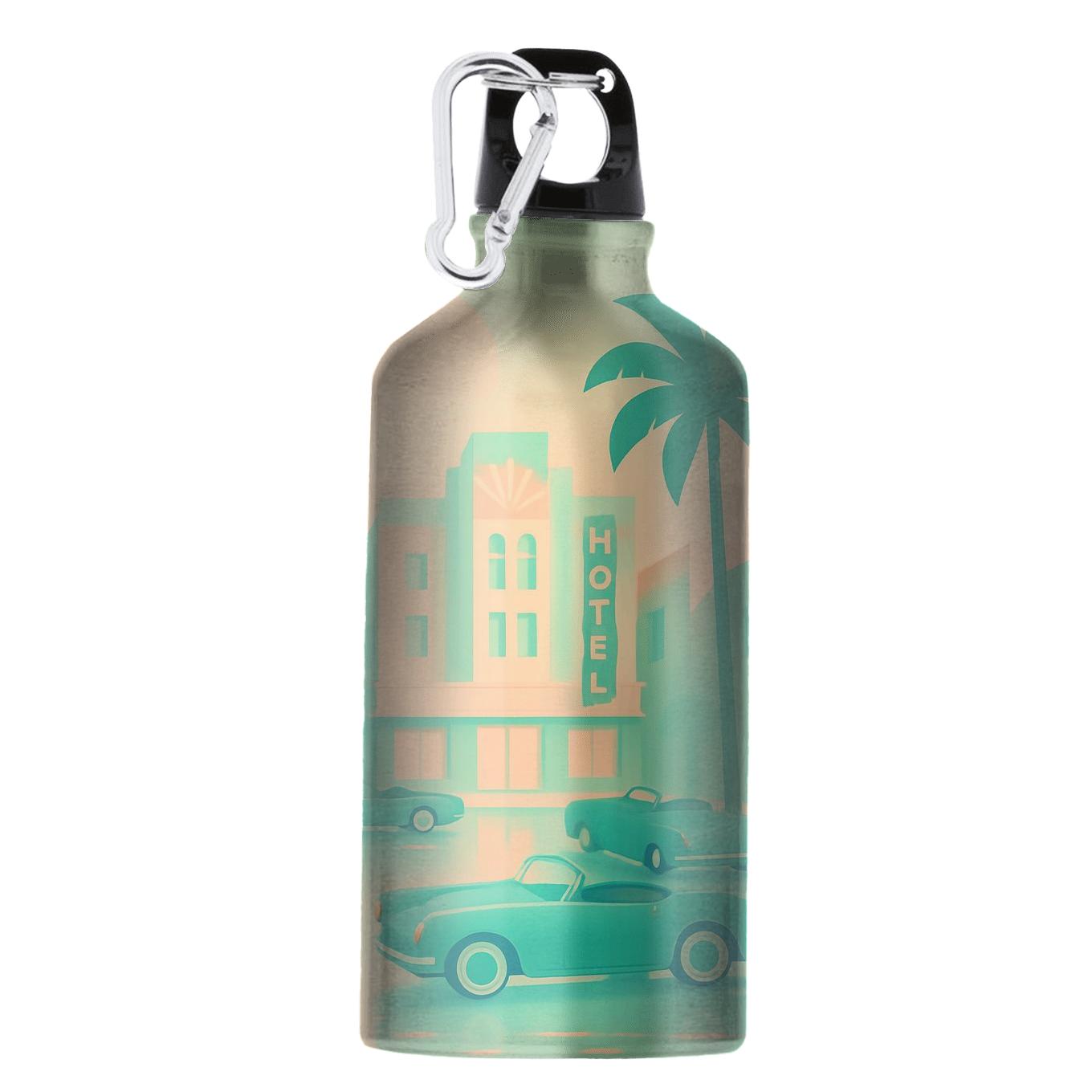 Pastel Miami Boulevard insulated sports bottles