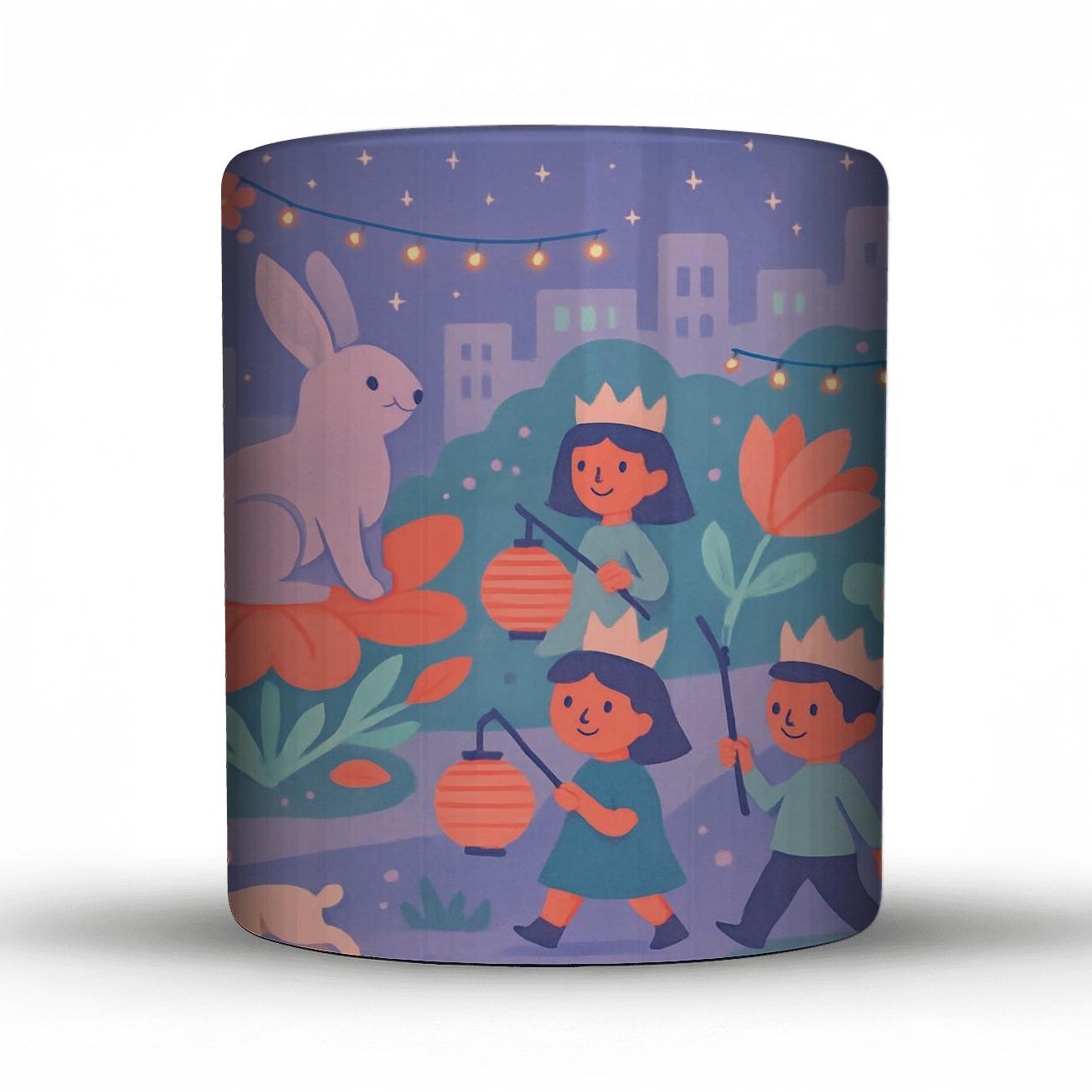 Springtime Starlit Parade premium drinkware mugs