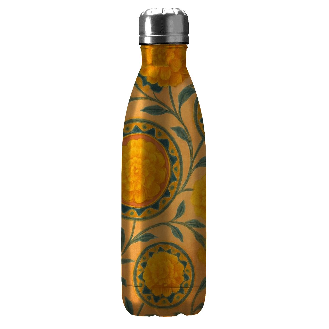 Sunrise Marigold Tapestry water bottles for gifts