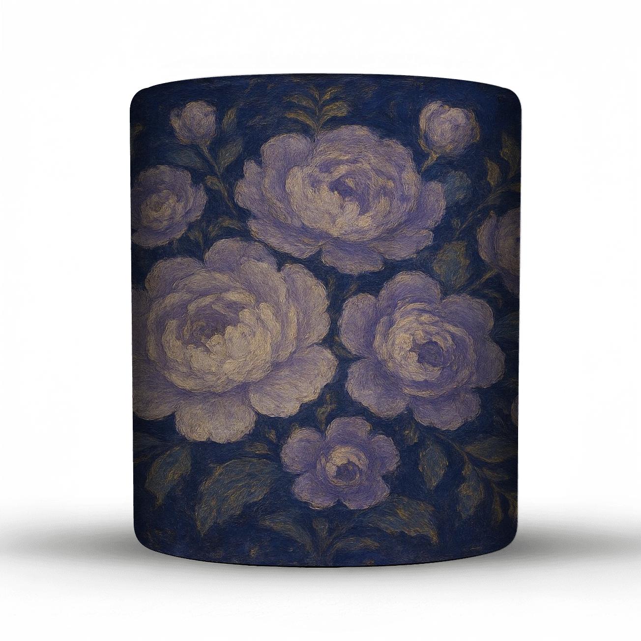 Twilight Peony Tapestry novelty coffee mugs