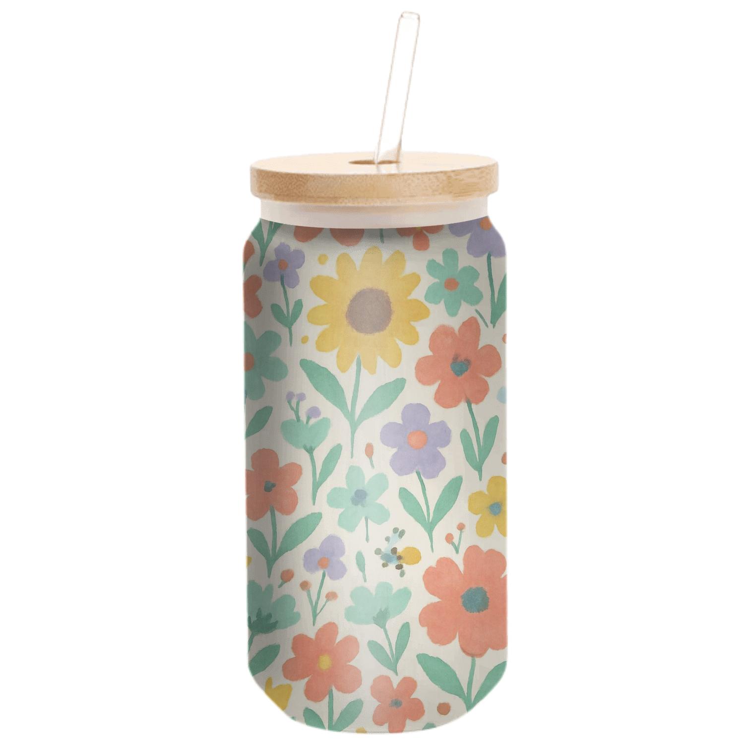 Sunlit Meadow Mosaic premium crystal drinkware