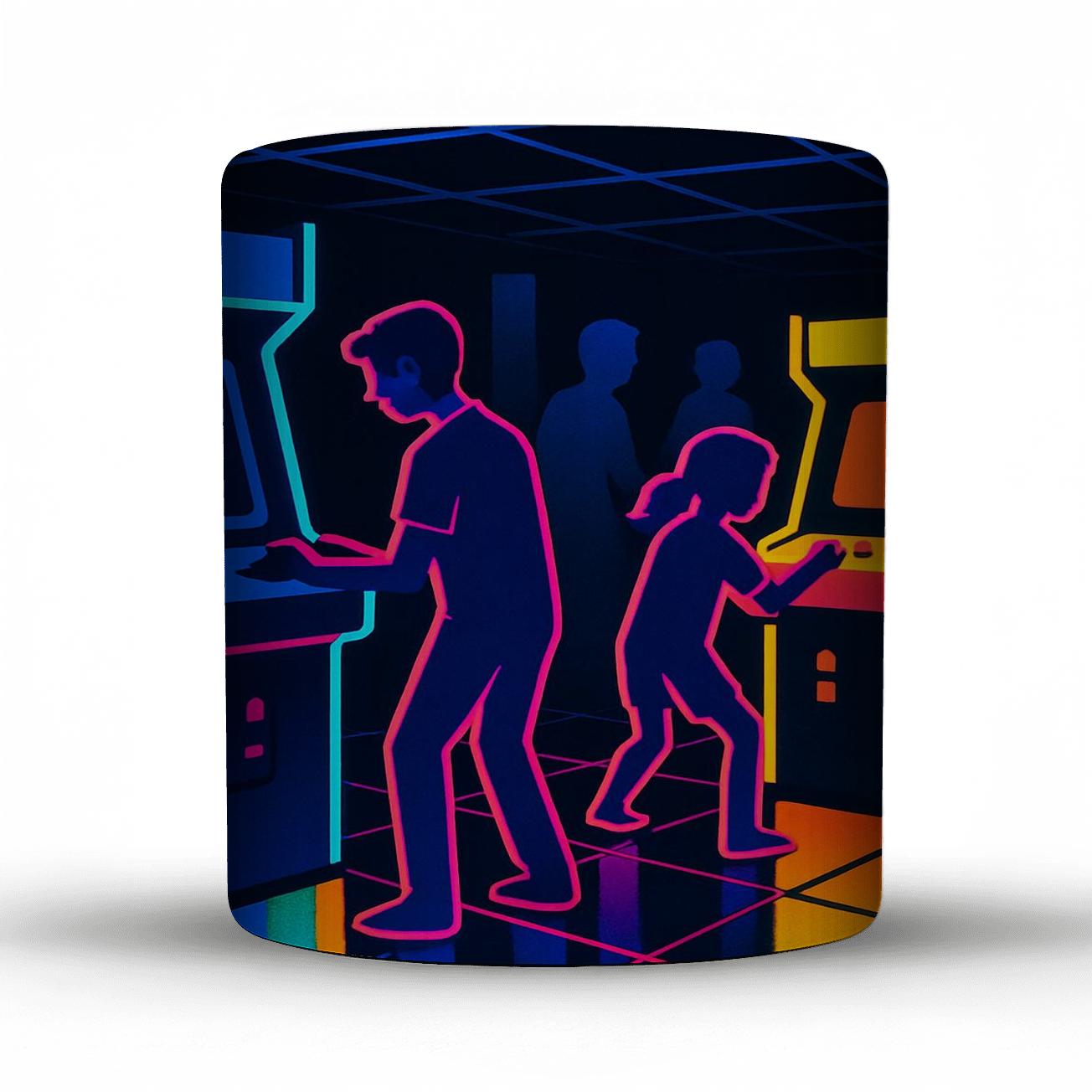 Electric Arcade decorative mug sets