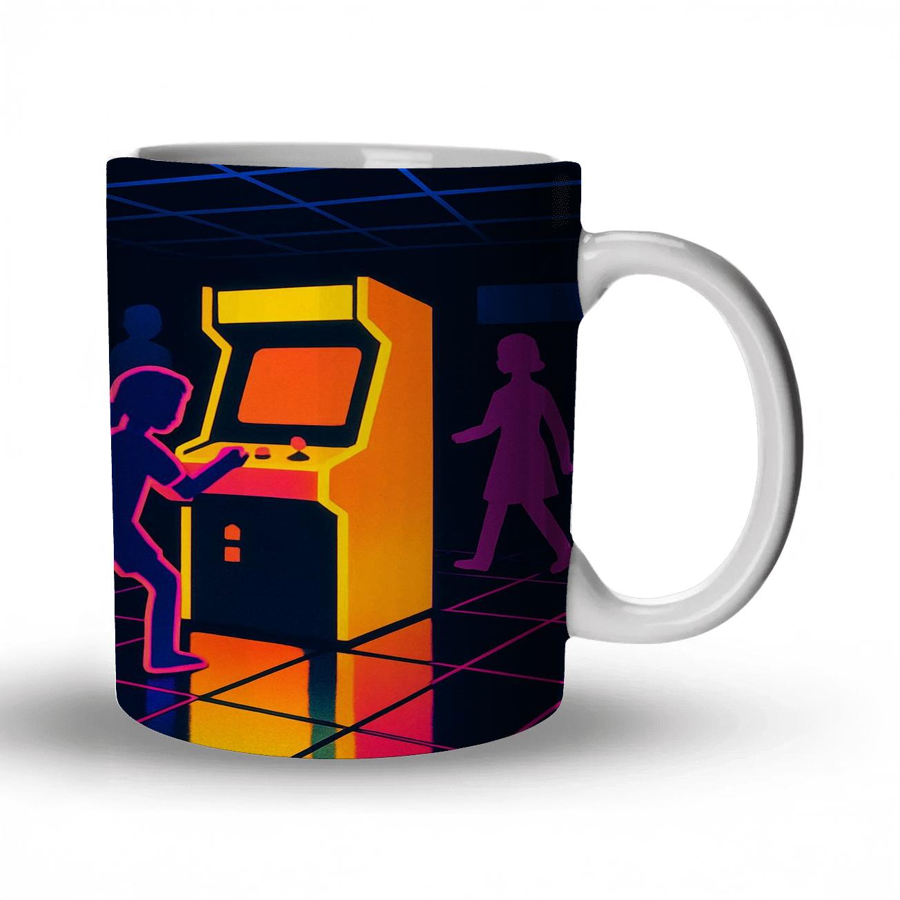 Electric Arcade decorative mug sets