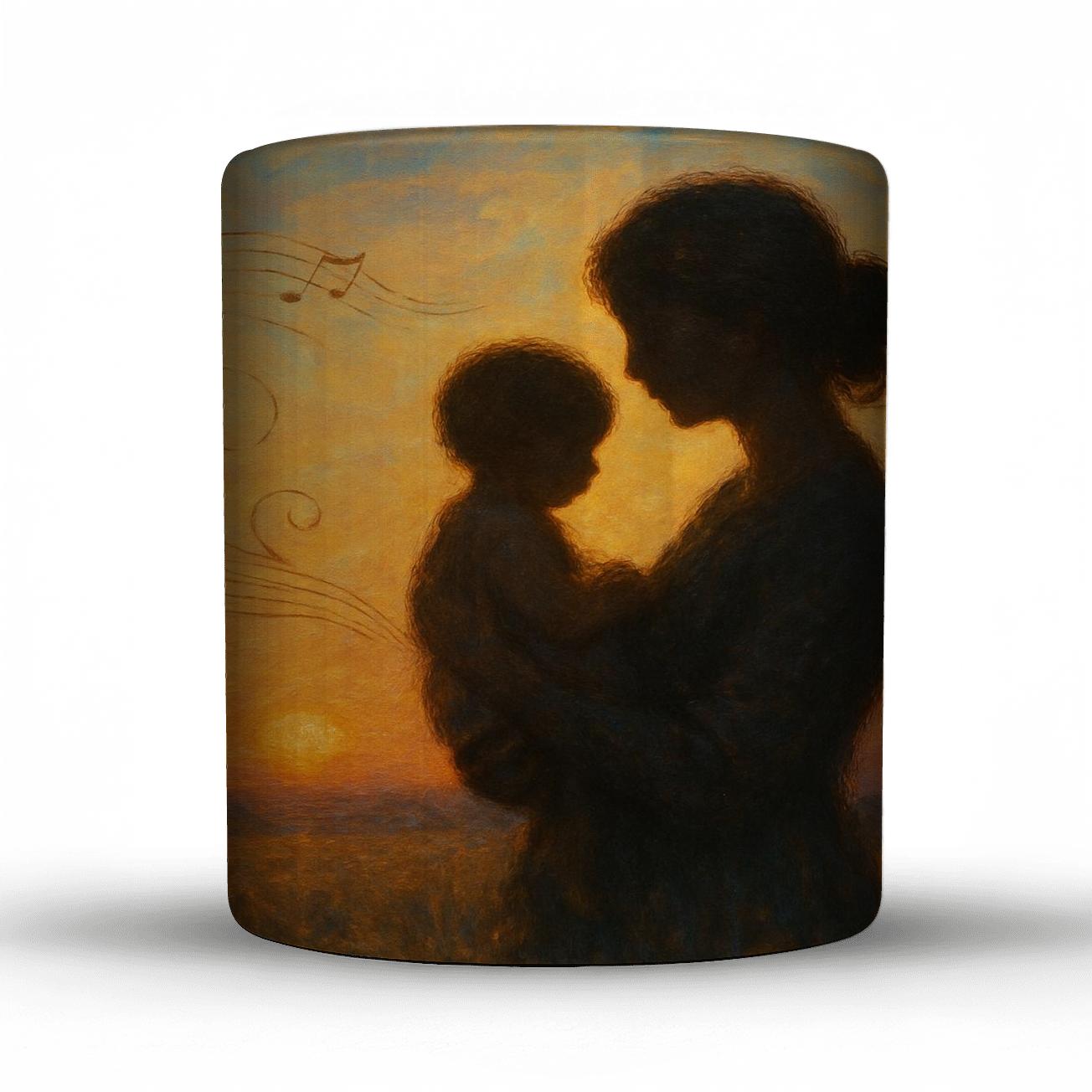 Silent Symphony Of Sacrifice A Mothers Unspoken Melody decorative mug sets