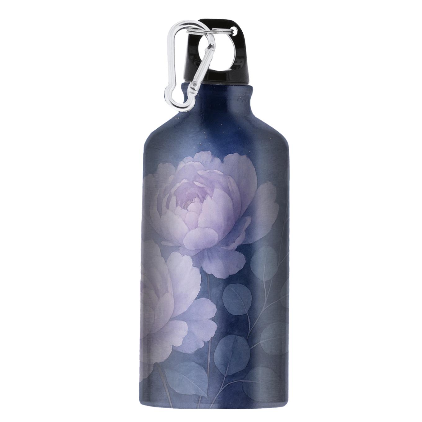 Moonlit Peony Vista athletic sports bottles